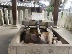 御首神社の手水