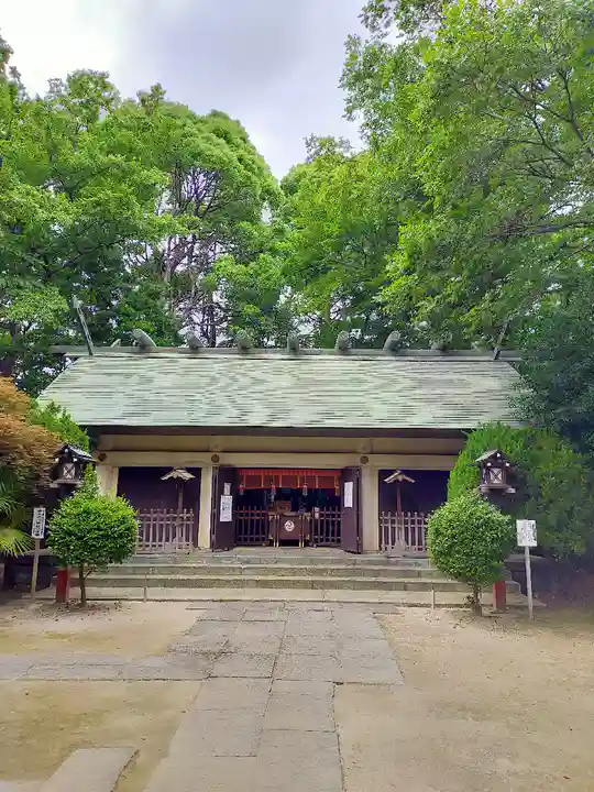 本太氷川神社の本殿・本堂