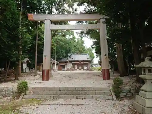 神前神社の鳥居