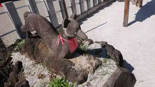 箭弓稲荷神社の狛犬