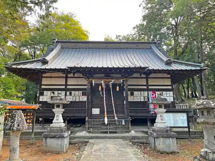 弓削神社の本殿・本堂