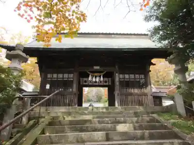 二本松神社の山門・神門