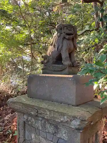 弥勒寺の狛犬