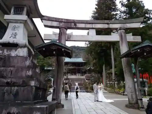 伊奈波神社の鳥居