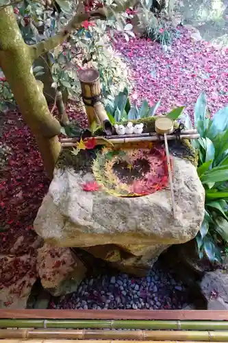 柳谷観音　楊谷寺の手水舎