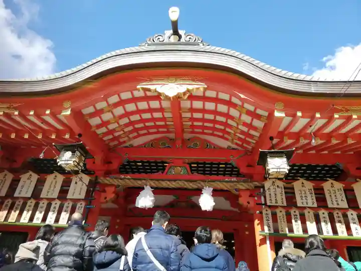 生田神社の本殿・本堂