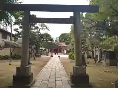 品川神社の鳥居