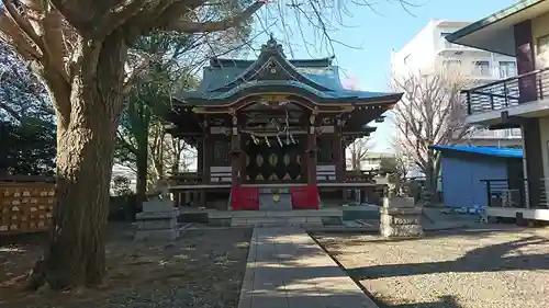 小金八坂神社の本殿・本堂