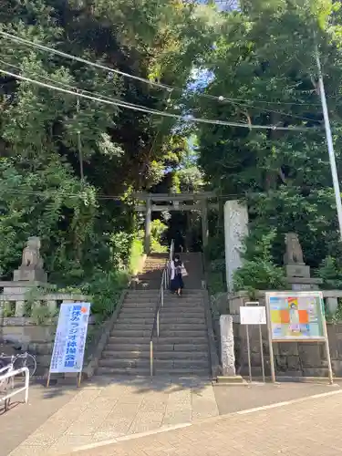 代々木八幡宮の鳥居