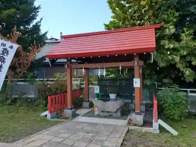 潮見ヶ岡神社の手水舎