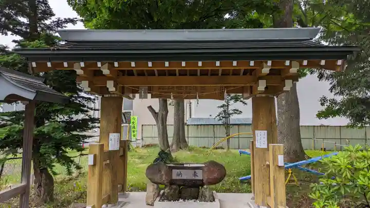 帯広三吉神社の手水舎