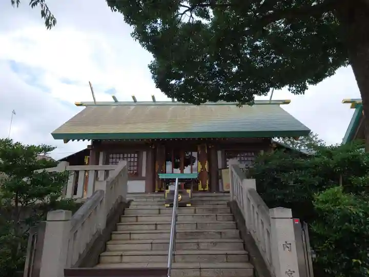 伊勢原大神宮の本殿・本堂