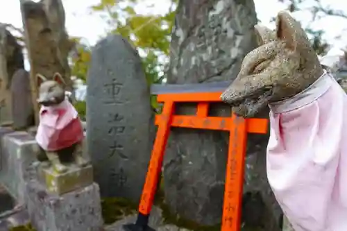 伏見稲荷大社の狛犬