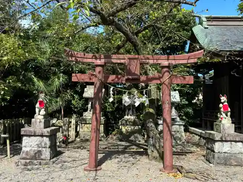 五泉八幡宮の鳥居