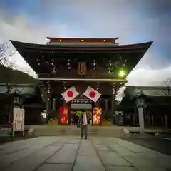 宮地嶽神社の初詣