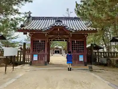石清水神社の山門・神門