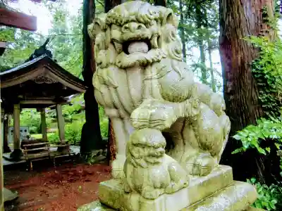 心清水八幡神社の狛犬