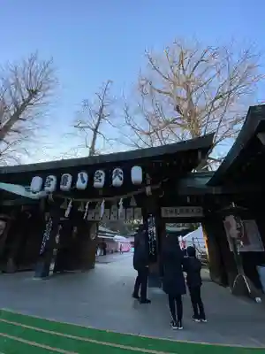 大宮八幡宮の山門・神門