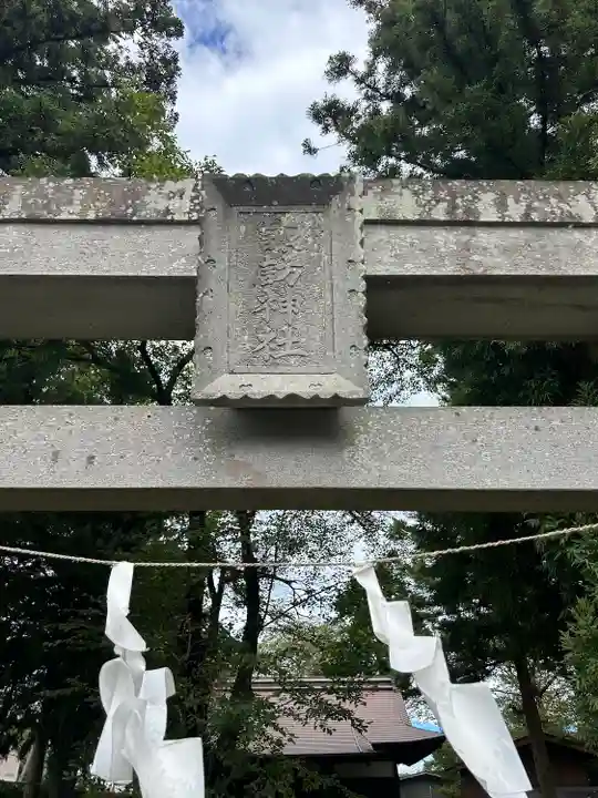 諏訪神社(山梨県)