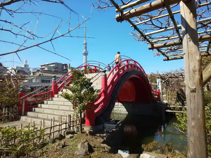 亀戸天神社の庭園