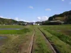 御船神社の景色