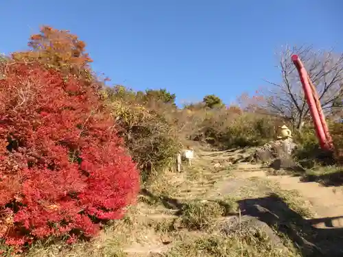 筑波山神社 女体山御本殿の景色