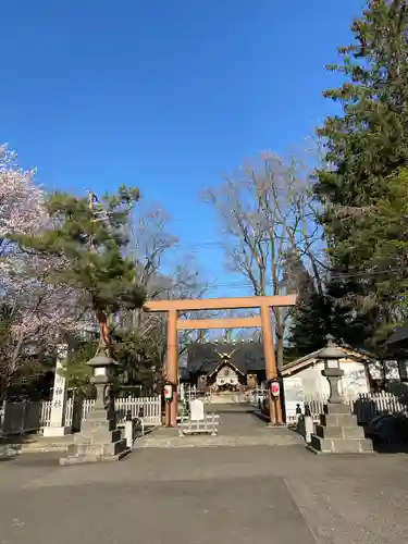 旭川神社の鳥居