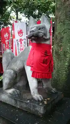 豊川稲荷東京別院の狛犬