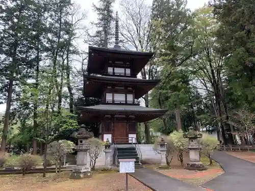 恵林寺の塔