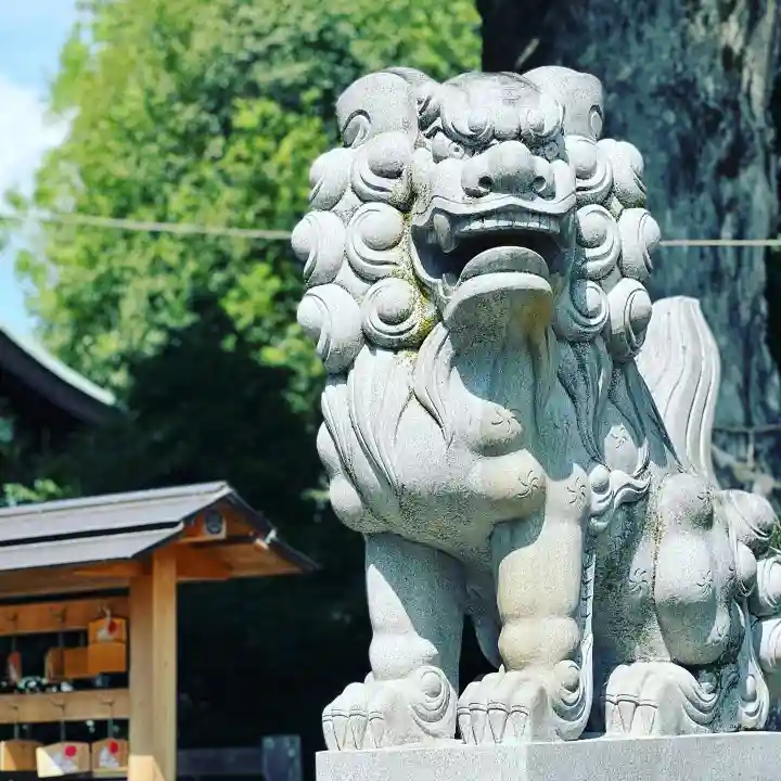 伴林氏神社の狛犬
