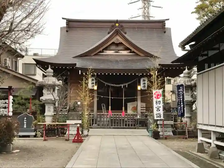 矢向日枝神社の本殿・本堂