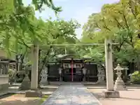 難波八幡神社の本殿・本堂