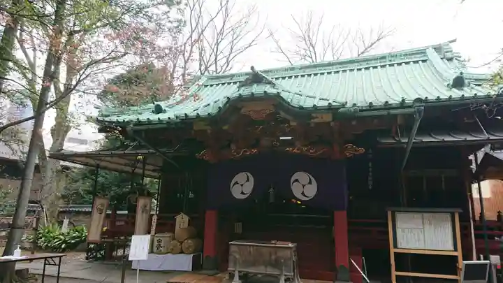 赤坂氷川神社の本殿・本堂
