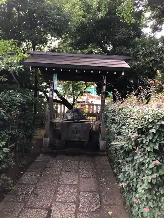武蔵野八幡宮の手水舎