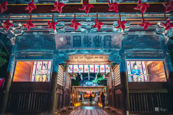 竹駒神社の山門・神門