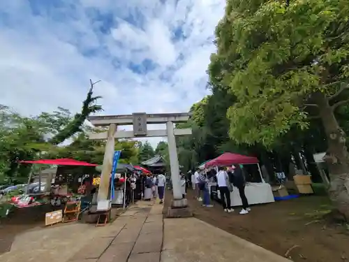 伏木香取神社の鳥居