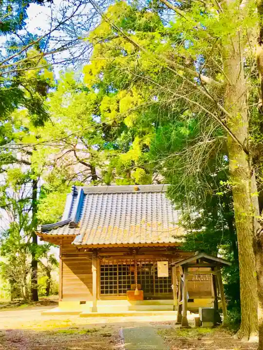 岡見八坂神社の本殿・本堂