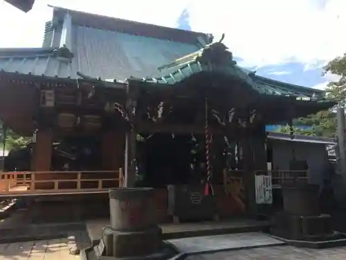 佐奈田霊社の本殿・本堂