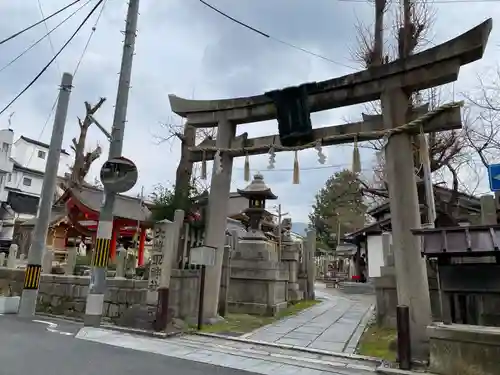 大将軍神社　東三條殿の鳥居