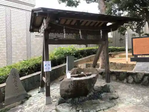 王子神社の手水舎