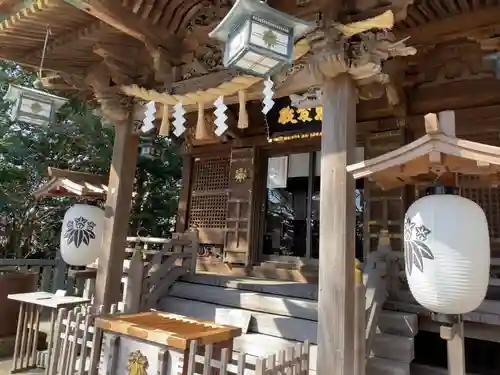 白旗神社の本殿・本堂