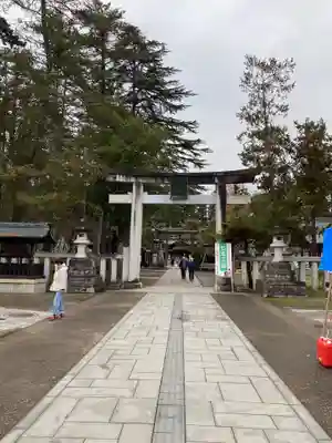 上杉神社の鳥居