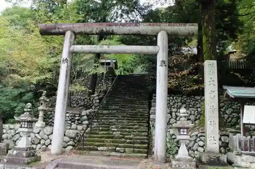 大名持神社の鳥居