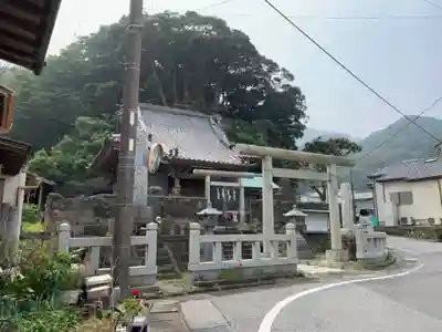 金谷神社の周辺
