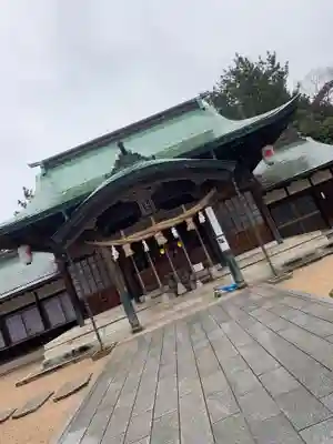 彦島八幡宮の本殿・本堂