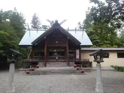 栗沢神社の本殿・本堂