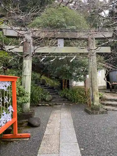 荏柄天神社の鳥居