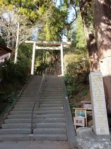 伊野天照皇大神宮の鳥居