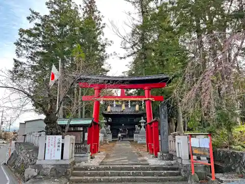 弓削神社の鳥居