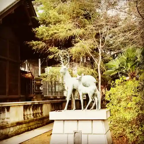 鹿島神社の狛犬